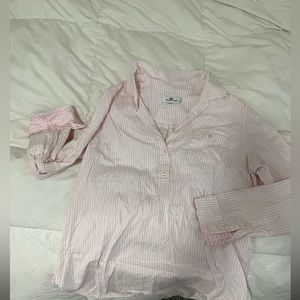 Vineyard Vines 1/3 Button long sleeve